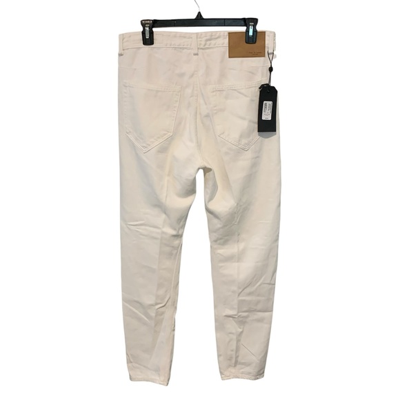 NWT Rag & Bone Engineer Jean Worn White Button Fly - Picture 4 of 13